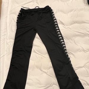 Black Kappa Track pants